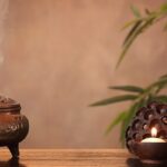 An image of an incense burner - part of Mahayana Buddhist practice